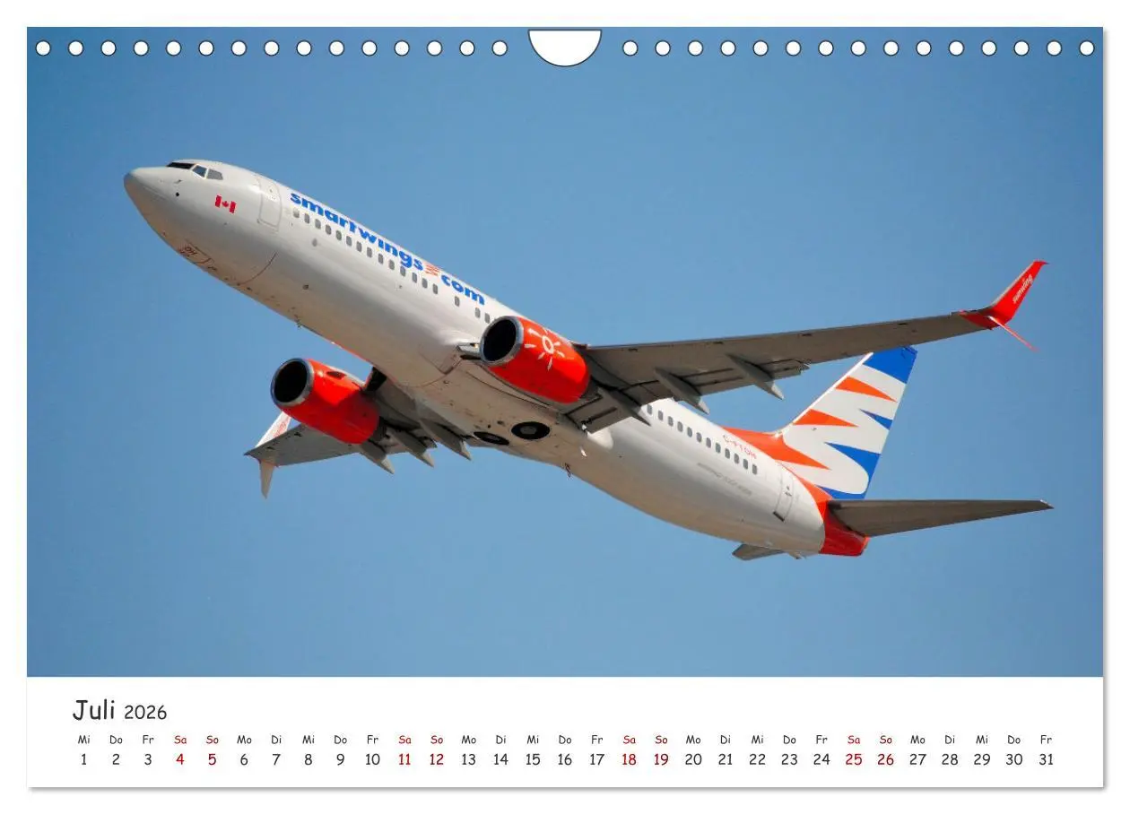 Bild: 9783457662502 | Besondere Flugzeugtypen (Wandkalender 2026 DIN A4 quer), CALVENDO...