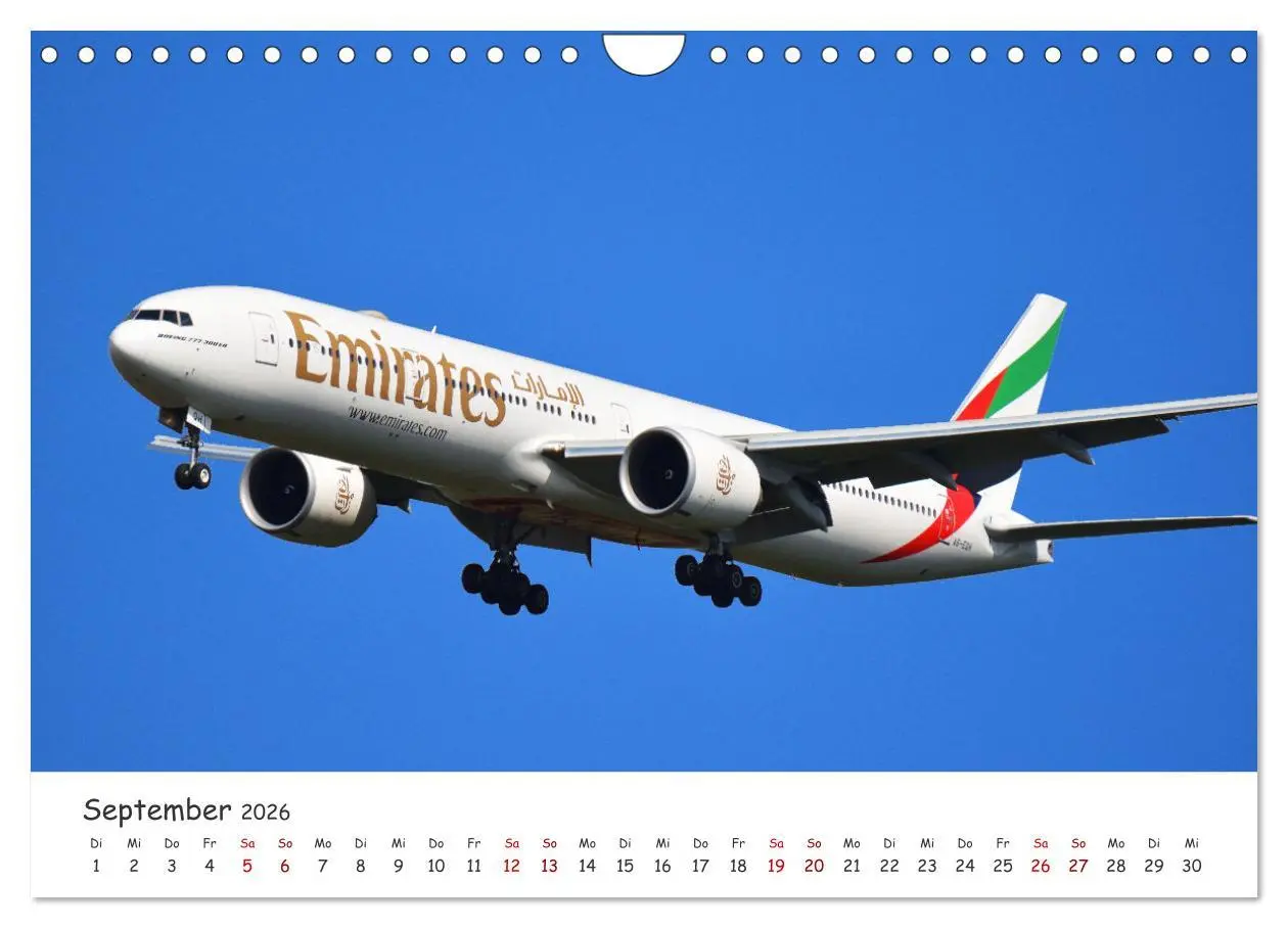 Bild: 9783457662502 | Besondere Flugzeugtypen (Wandkalender 2026 DIN A4 quer), CALVENDO...
