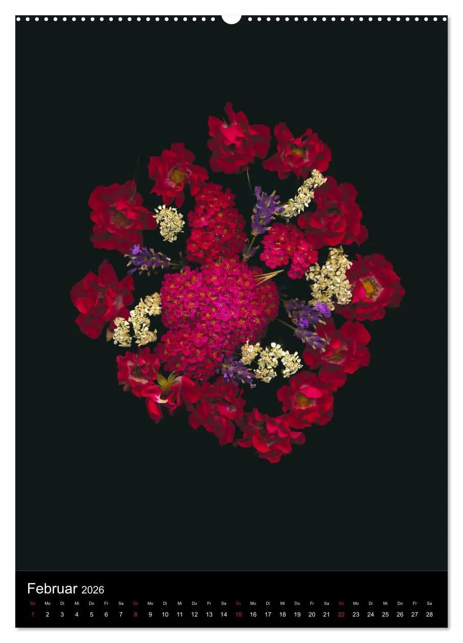 Bild: 9783516372502 | Blumen bei Nacht (Wandkalender 2026 DIN A2 hoch), CALVENDO...