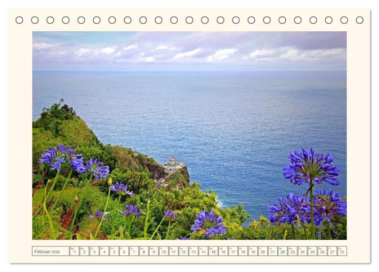 Bild: 9783516682502 | Archipel der Azoren im Nordatlantik (Tischkalender 2026 DIN A5...