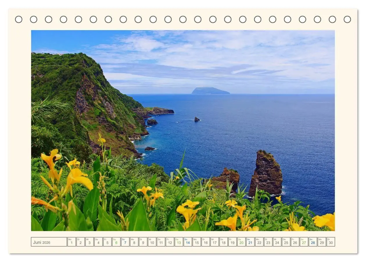Bild: 9783516682502 | Archipel der Azoren im Nordatlantik (Tischkalender 2026 DIN A5...