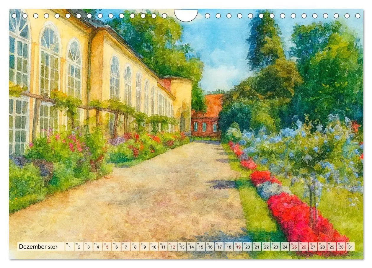 Bild: 9783516752502 | Potsdam - Historische Ansichten im Aquarellstil (Wandkalender 2027...