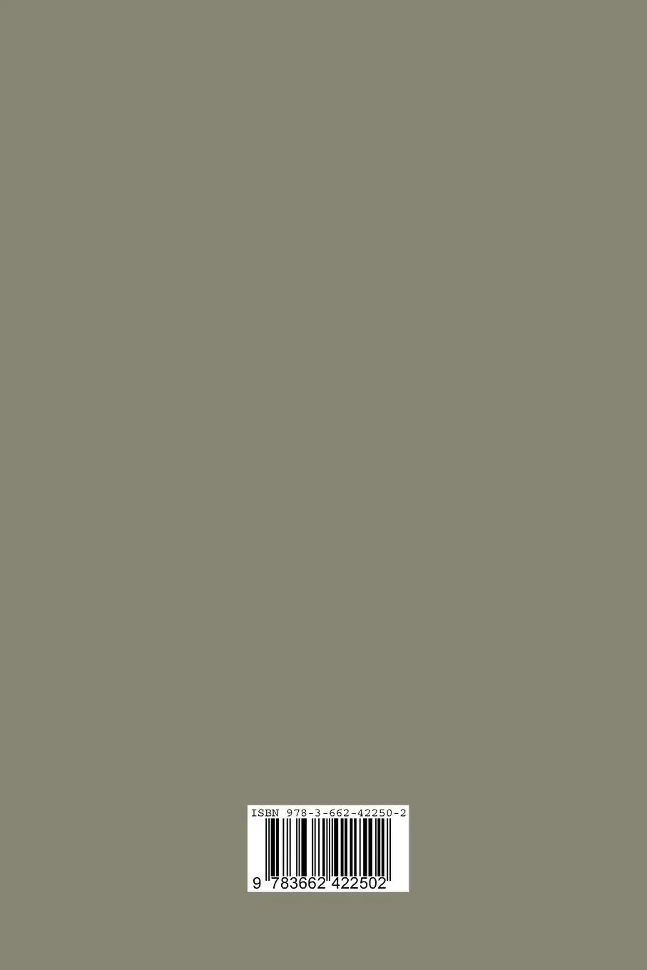 Rückseite: 9783662422502 | Die Heizerschule | Friedrich Oskar Morgner | Taschenbuch | ix