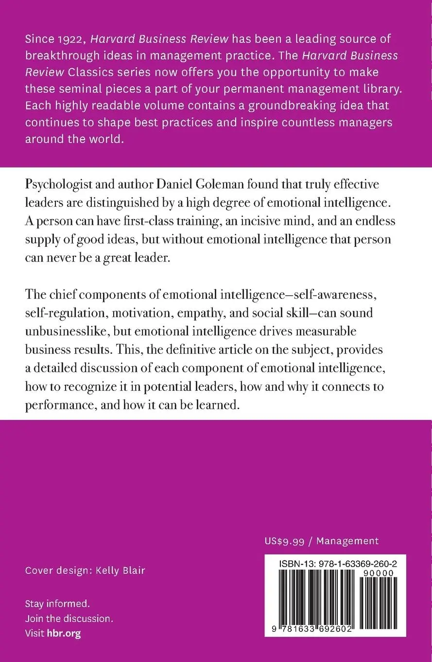 Rückseite: 9781633692602 | What Makes a Leader? | Daniel Goleman | Taschenbuch | Englisch | 2017