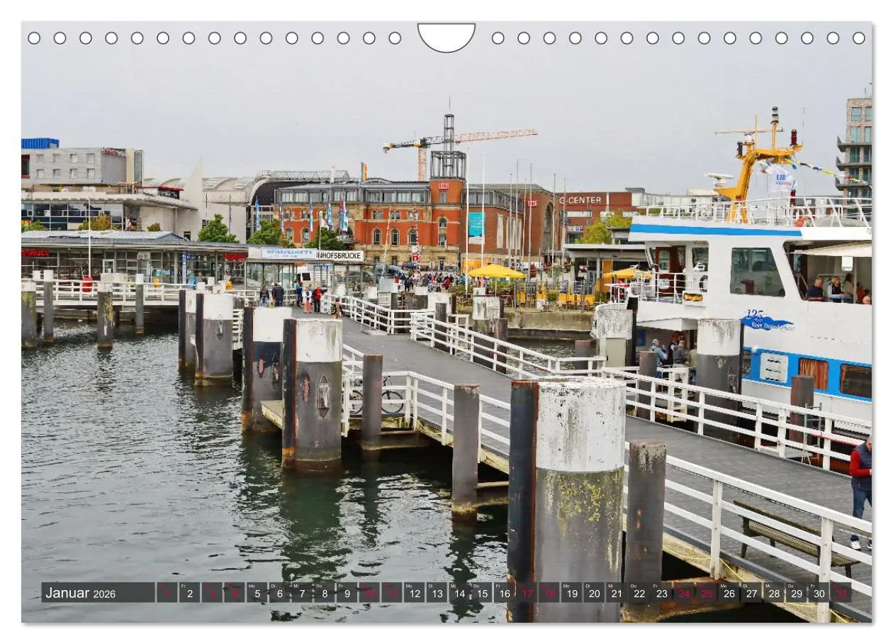 Bild: 9783457652602 | Kiel - Die Förde! (Wandkalender 2026 DIN A4 quer), CALVENDO...