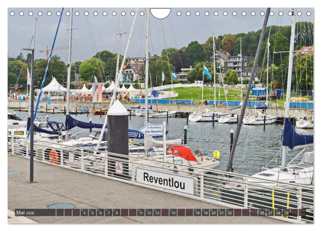 Bild: 9783457652602 | Kiel - Die Förde! (Wandkalender 2026 DIN A4 quer), CALVENDO...