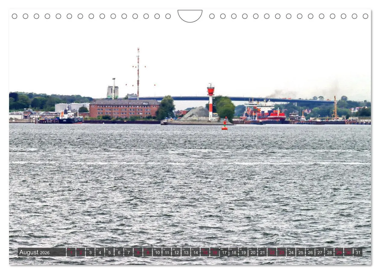 Bild: 9783457652602 | Kiel - Die Förde! (Wandkalender 2026 DIN A4 quer), CALVENDO...
