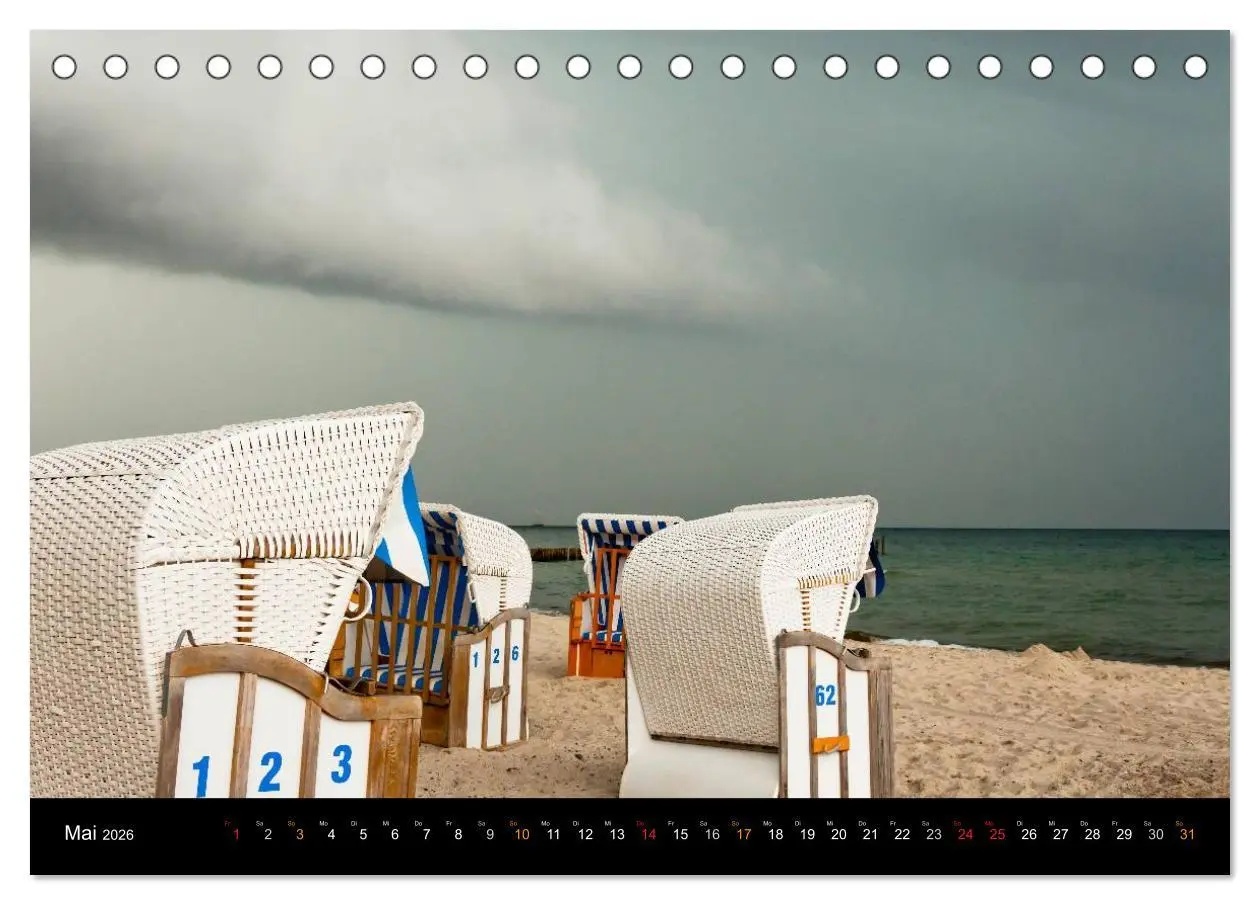Bild: 9783516052602 | Sehnsucht Hiddensee 2026 (Tischkalender 2026 DIN A5 quer), CALVENDO...