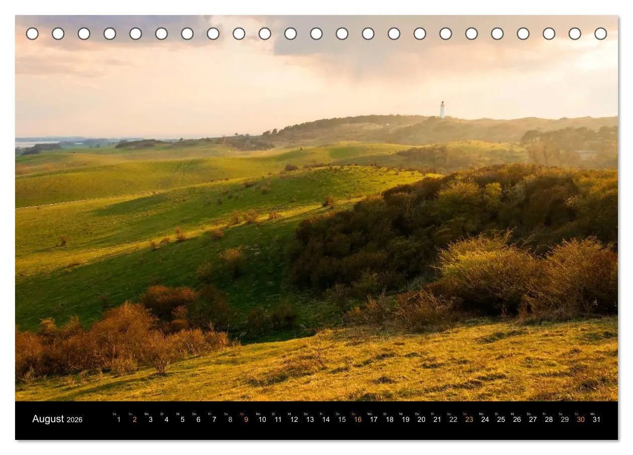 Bild: 9783516052602 | Sehnsucht Hiddensee 2026 (Tischkalender 2026 DIN A5 quer), CALVENDO...