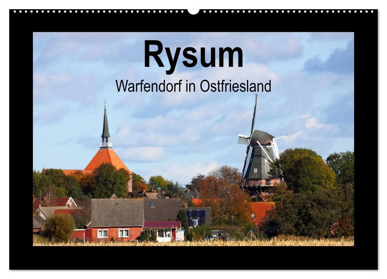 Cover: 9783516122602 | Rysum - Warfendorf in Ostfriesland (Wandkalender 2026 DIN A2 quer),...