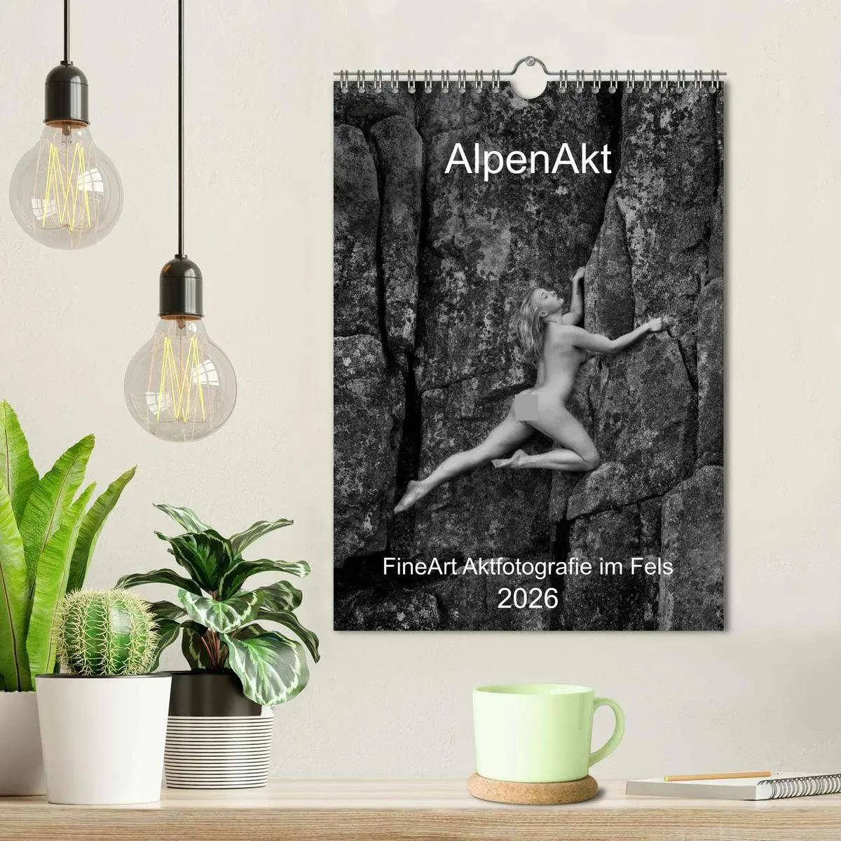 Bild: 9783516362602 | AlpenAkt 2026 (Wandkalender 2026 DIN A4 hoch), CALVENDO Monatskalender