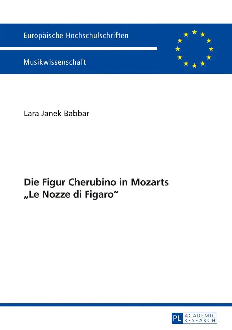 Cover: 9783631722602 | Die Figur Cherubino in Mozarts 'Le Nozze di Figaro' | Lara Babbar