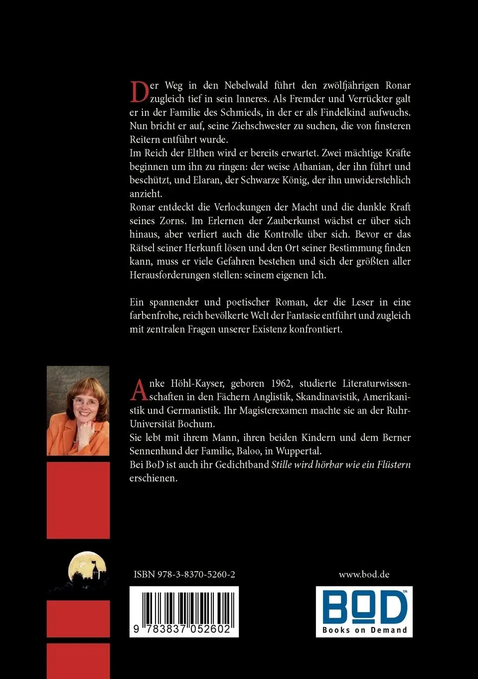 Rückseite: 9783837052602 | Ronar | Anke Höhl-Kayser | Taschenbuch | 256 S. | Deutsch | 2009