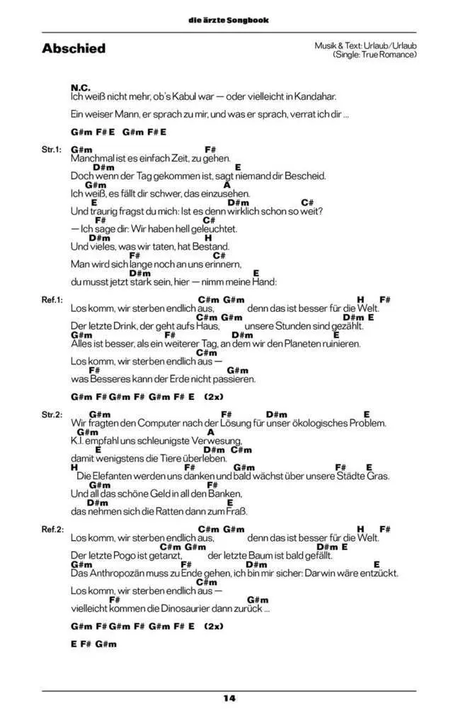 Bild: 9783954562602 | die ärzte: Songbook für Gitarre - Update-Version inkl. HELL | Edition