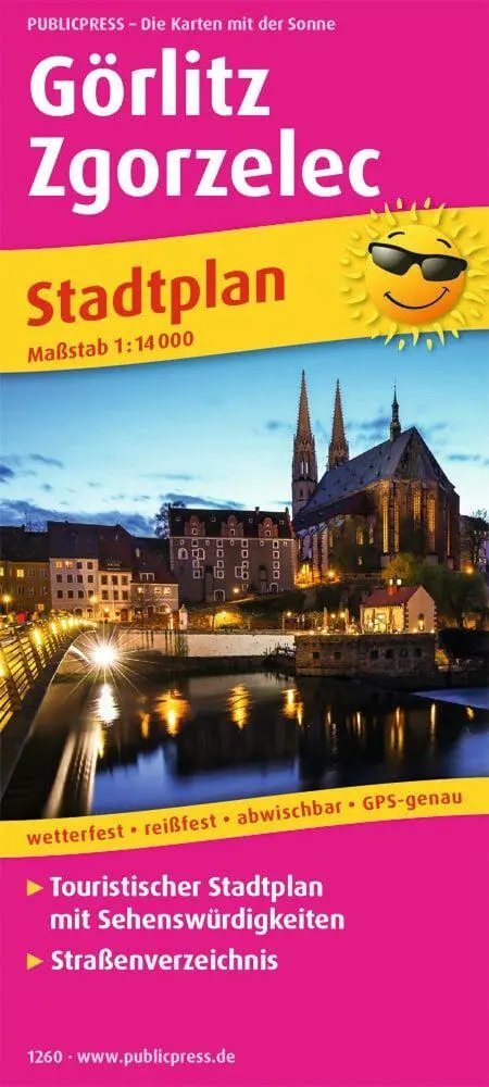 Cover: 9783961322602 | Görlitz / Zgorzelec. Stadtplan 1:14 000 | (Land-)Karte | Deutsch