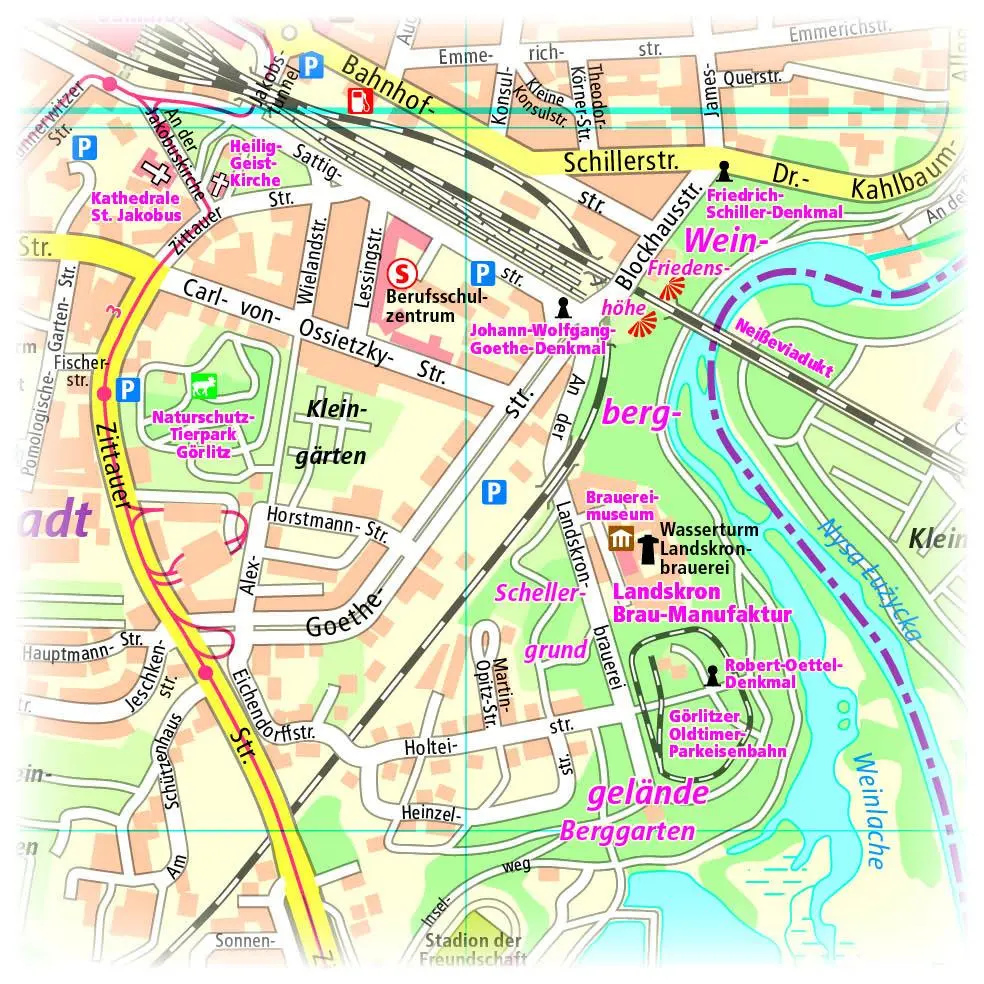 Bild: 9783961322602 | Görlitz / Zgorzelec. Stadtplan 1:14 000 | (Land-)Karte | Deutsch