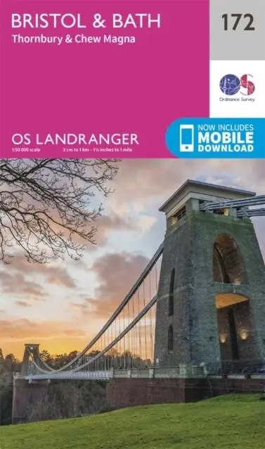 Cover: 9780319262702 | Bristol &amp; Bath, Thornbury &amp; Chew Magna | Ordnance Survey | Englisch