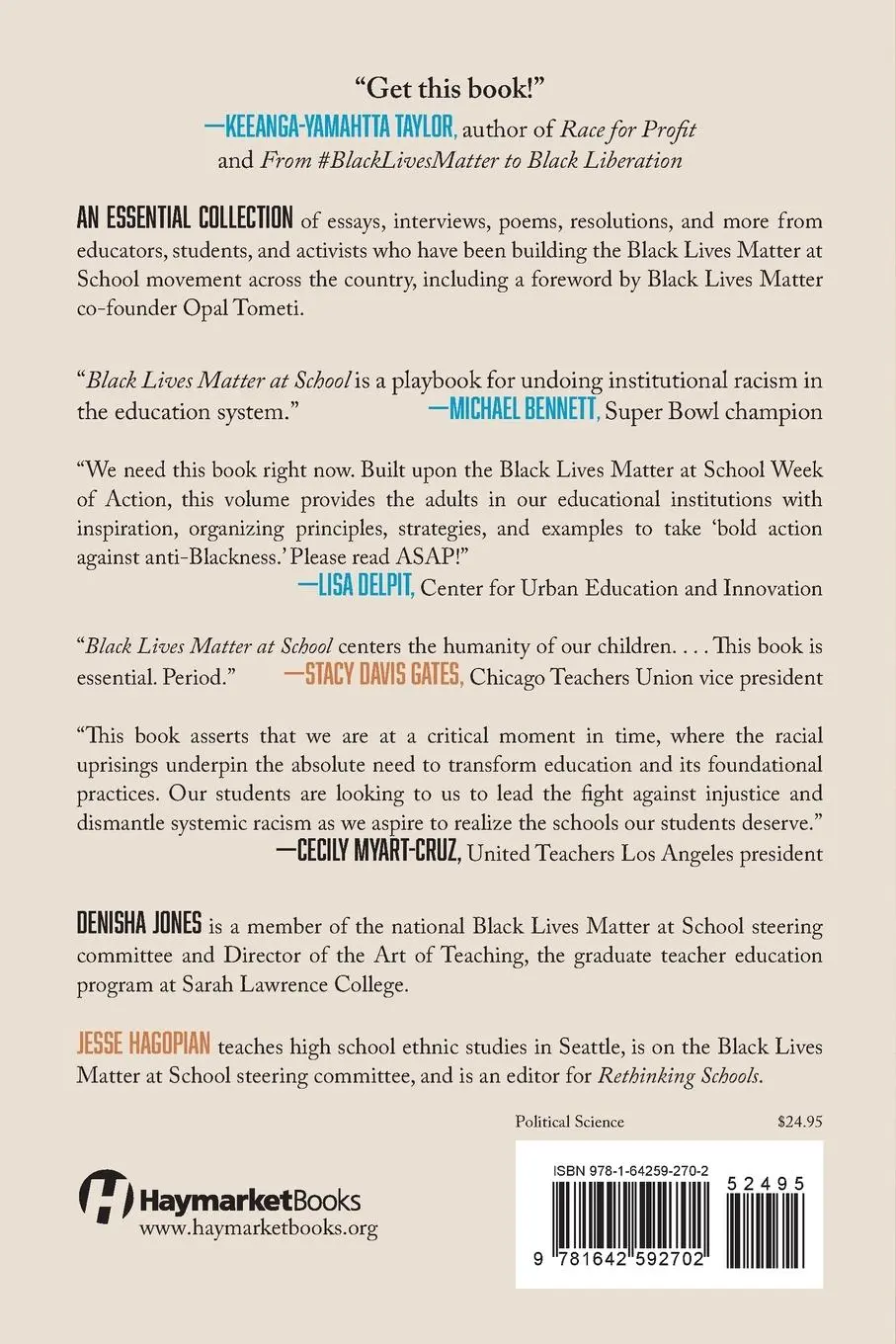 Rückseite: 9781642592702 | Black Lives Matter at School | An Uprising for Educational Justice