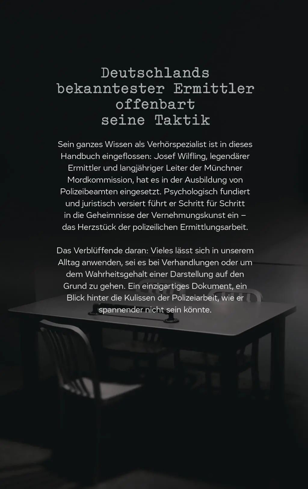 Bild: 9783453202702 | Geheimnisse der Vernehmungskunst | Josef Wilfling | Buch | 272 S.