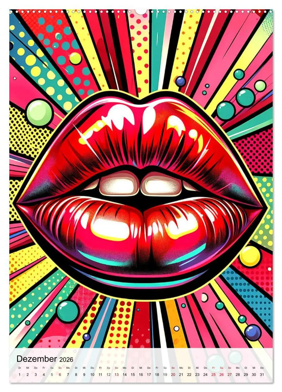 Bild: 9783516282702 | Pop Art - In der Ära der Künstlichen Intelligenz (Wandkalender 2026...