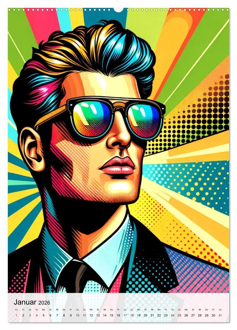 Bild: 9783516282702 | Pop Art - In der Ära der Künstlichen Intelligenz (Wandkalender 2026...