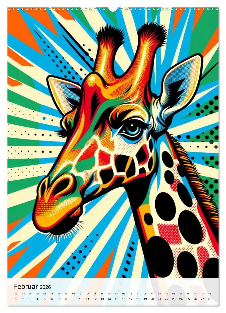 Bild: 9783516282702 | Pop Art - In der Ära der Künstlichen Intelligenz (Wandkalender 2026...