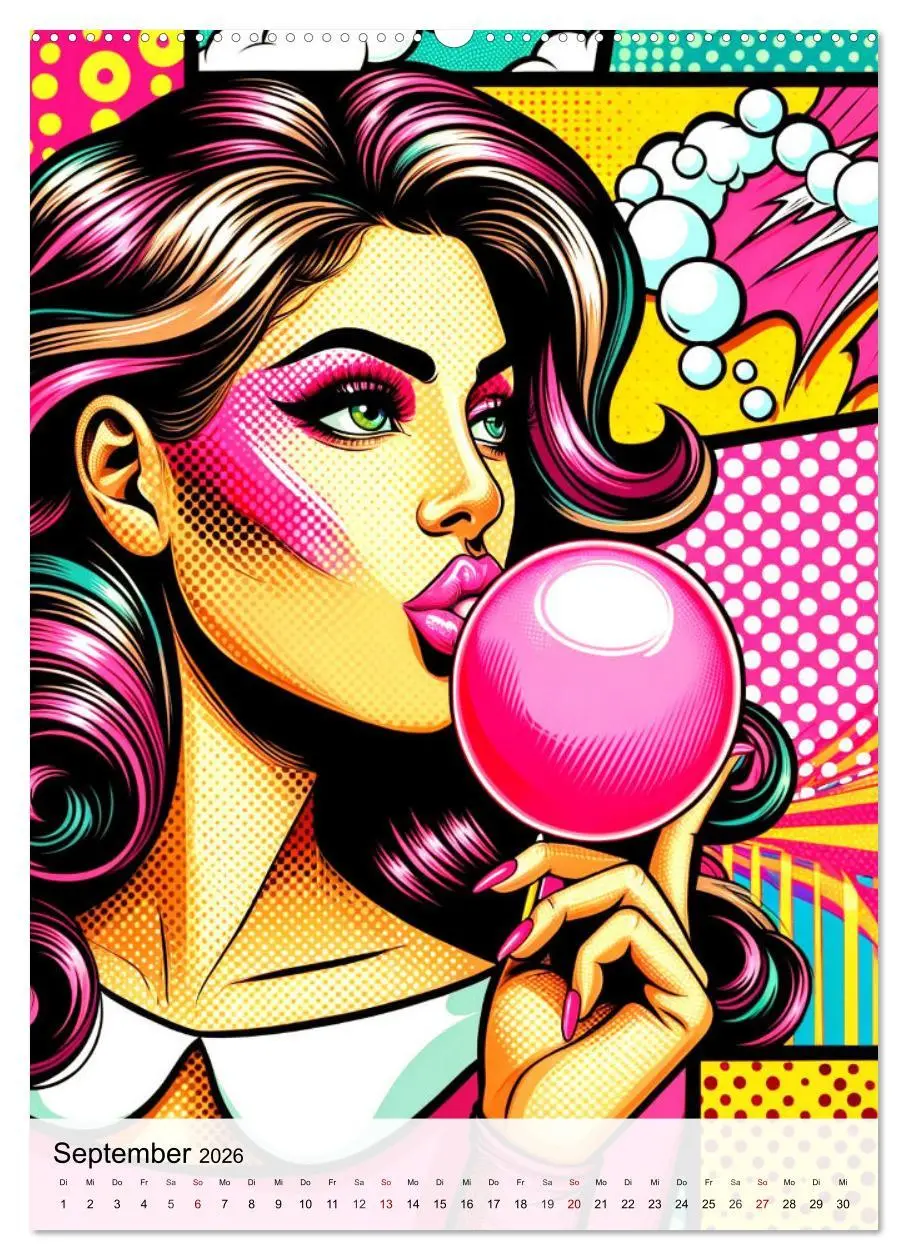 Bild: 9783516282702 | Pop Art - In der Ära der Künstlichen Intelligenz (Wandkalender 2026...