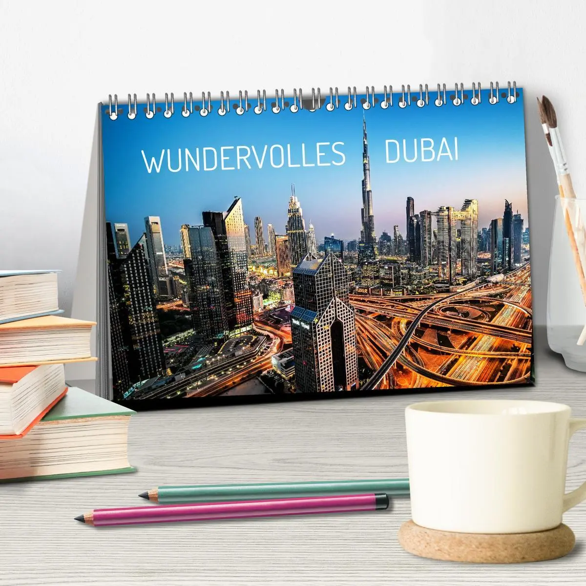 Bild: 9783516592702 | Wundervolles Dubai (Tischkalender 2026 DIN A5 quer), CALVENDO...