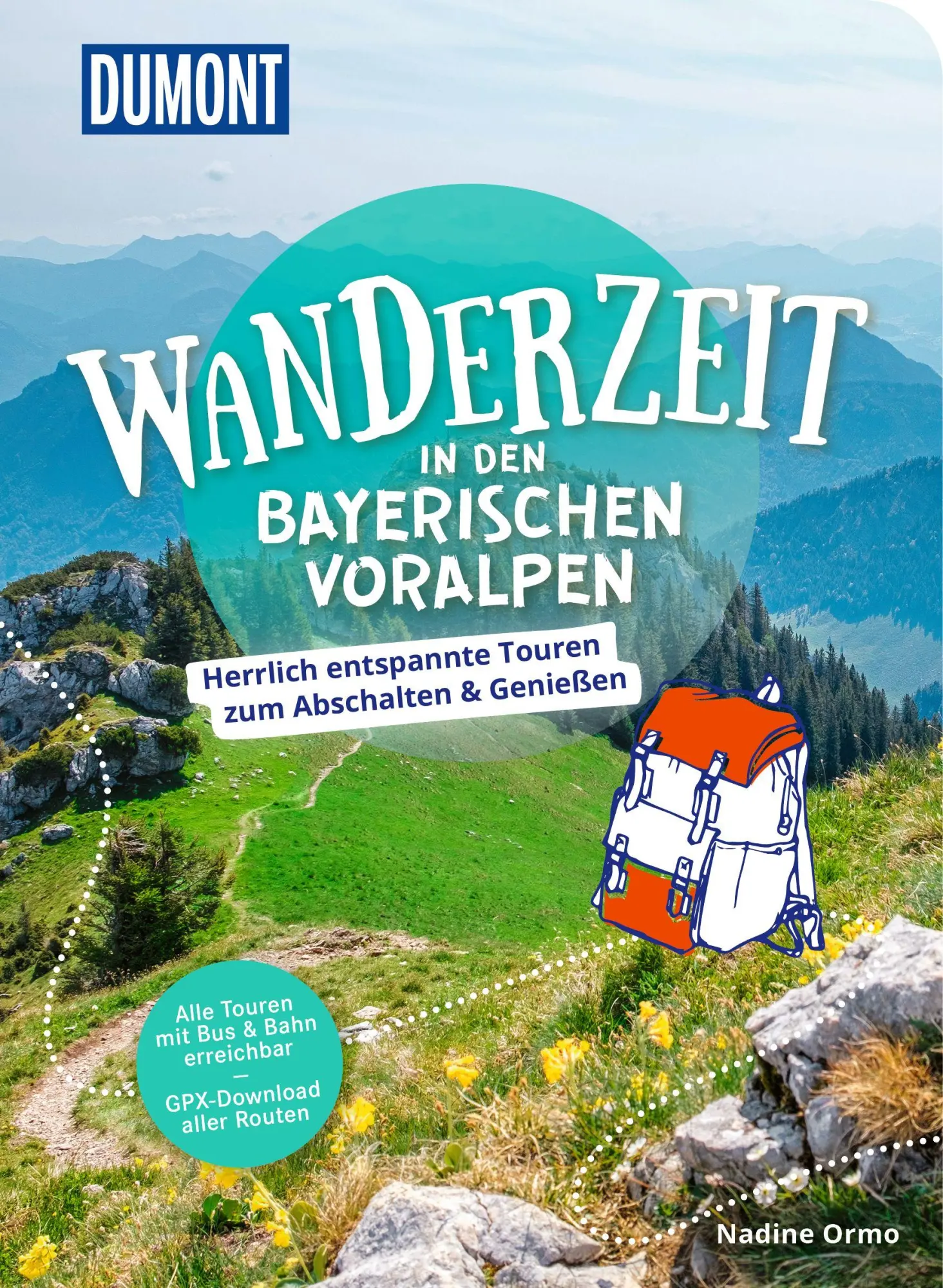 Cover: 9783616032702 | DUMONT Wanderzeit in den Bayerischen Voralpen | Nadine Ormo | Buch