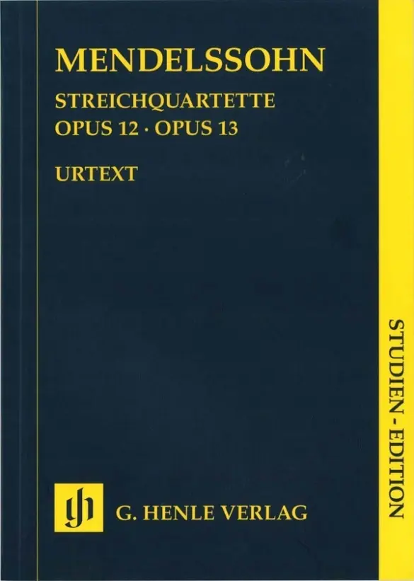 Cover: 9790201892702 | String Quartets Op.12 And Op.13 | Besetzung: Streichquartette | Buch