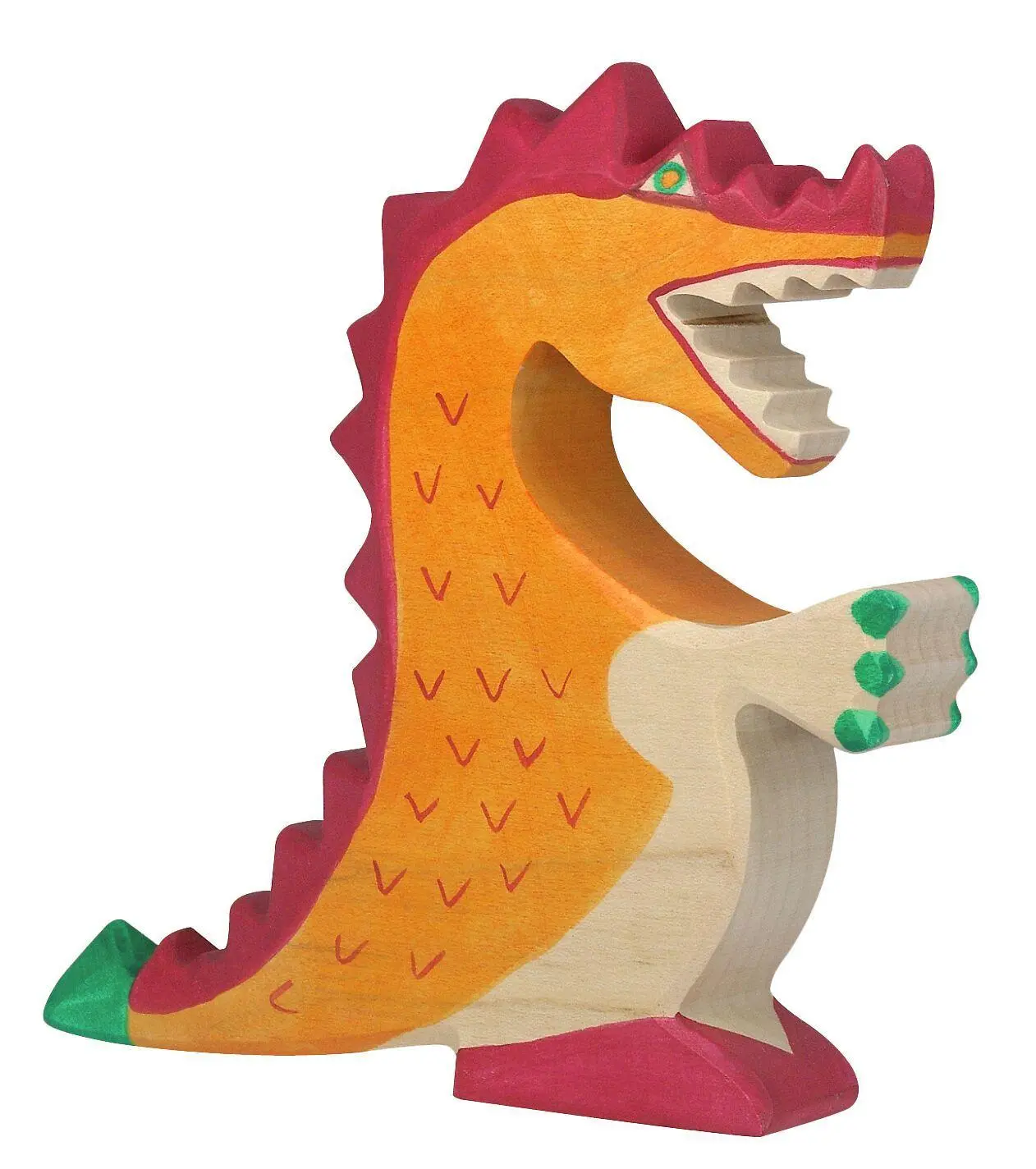 Cover: 4013594802802 | Drache, rot | ca. 14 x 2,8 x 14 cm, Holz, per Stück | 80280 | Deutsch