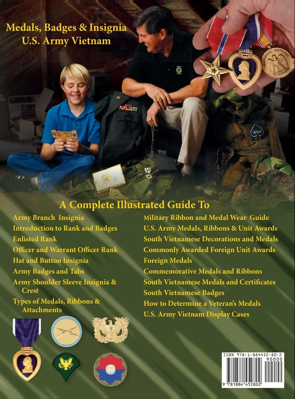 Rückseite: 9781884452802 | Medals, Badges and Insignia U. S. Army Vietnam | Col. Frank C. Foster