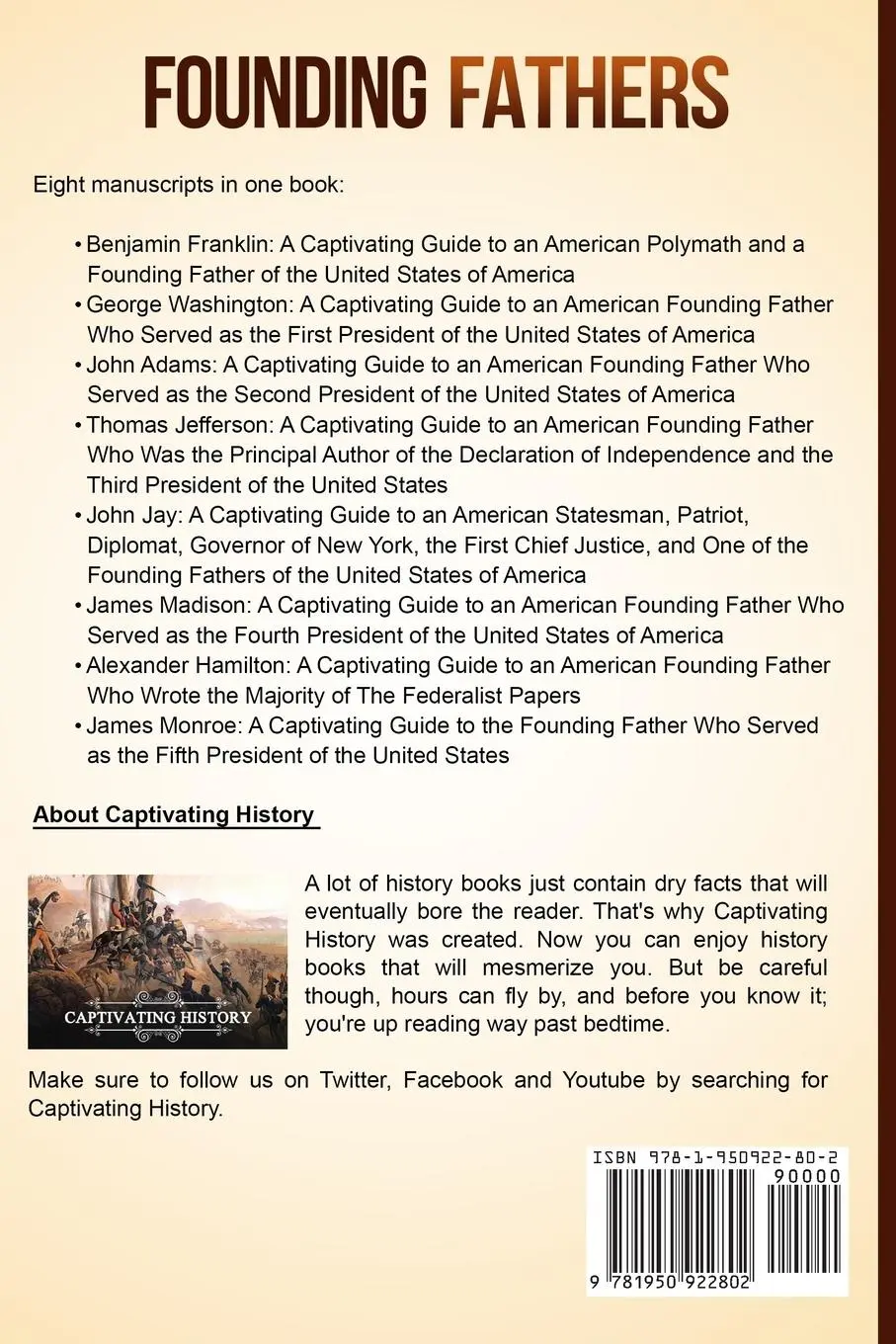 Rückseite: 9781950922802 | Founding Fathers | Captivating History | Taschenbuch | Englisch | 2019