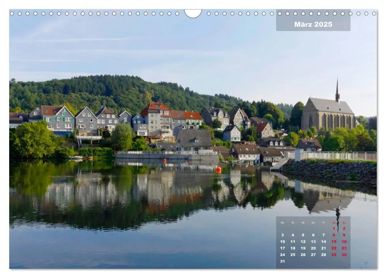 Bild: 9783435302802 | Bilderbogen Bergisches Land (Wandkalender 2025 DIN A3 quer),...