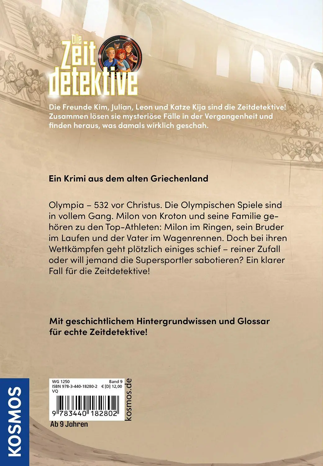 Bild: 9783440182802 | Die Zeitdetektive, 9, Falsches Spiel in Olympia | Fabian Lenk | Buch