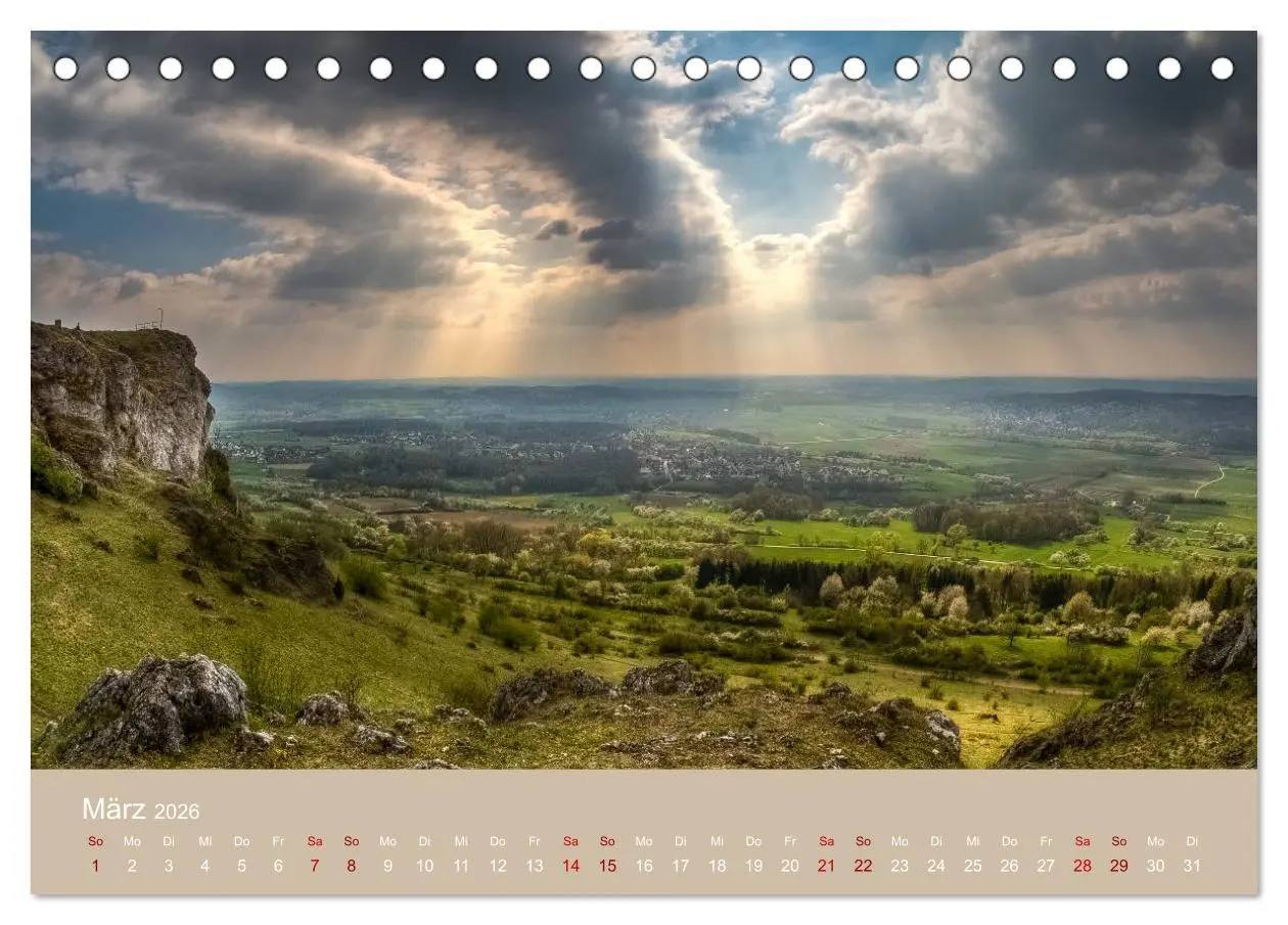 Bild: 9783457872802 | Schöne Aussichten in die Fränkische Schweiz (Tischkalender 2026 DIN...