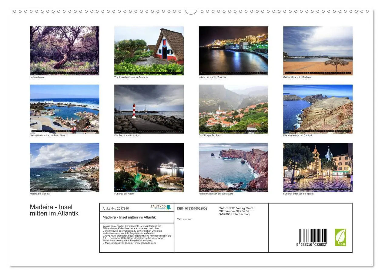 Bild: 9783516032802 | Madeira - Insel mitten im Atlantik (hochwertiger Premium...