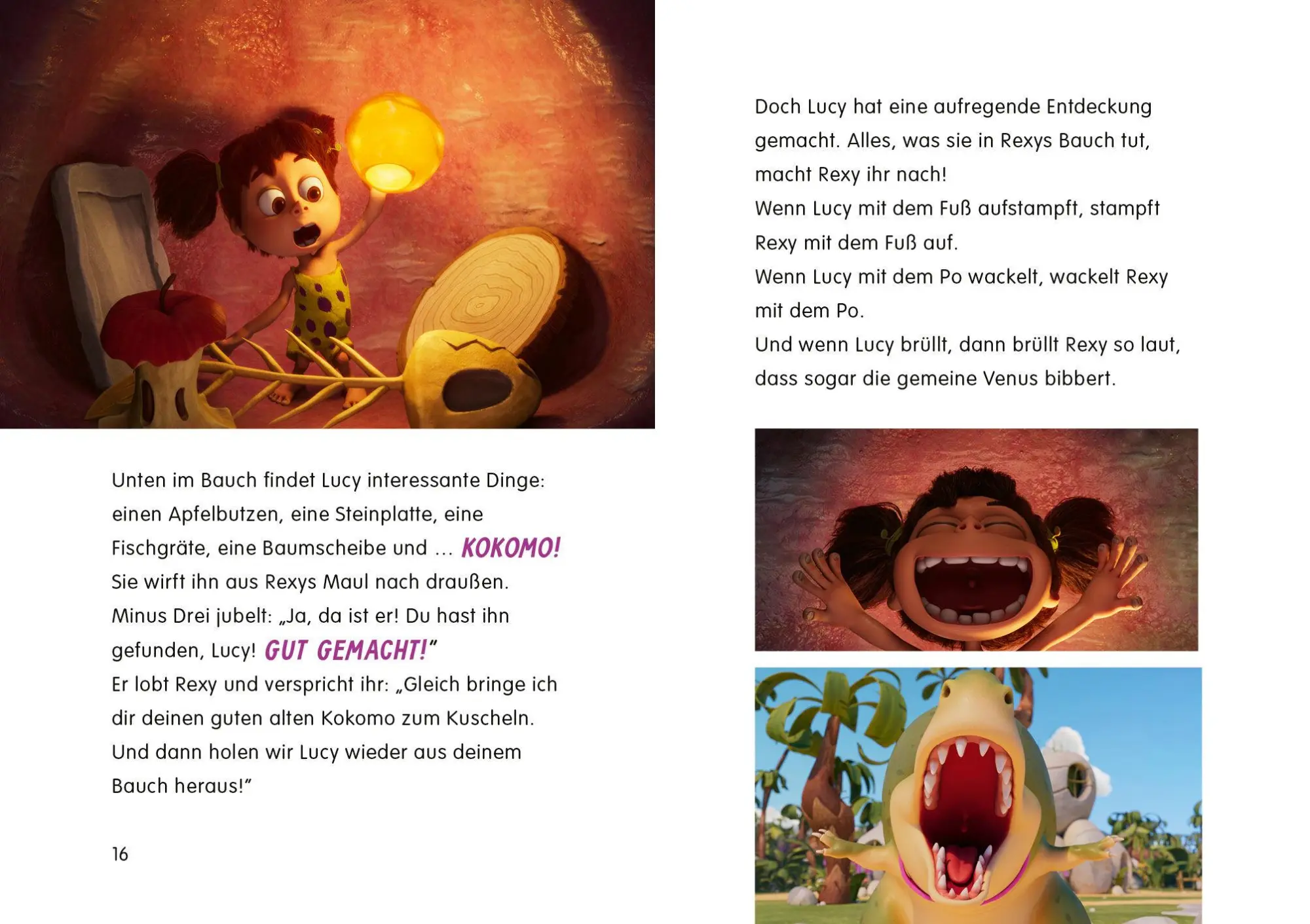 Bild: 9783570182802 | Minus Drei und die wilde Lucy - Lucysaurus Rex | Ute Krause | Buch