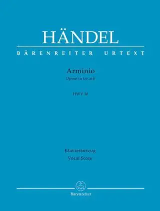 Cover: 9790006542802 | Arminio HWV 36, Klavierauszug | Georg Friedrich Händel | Klavierauszug