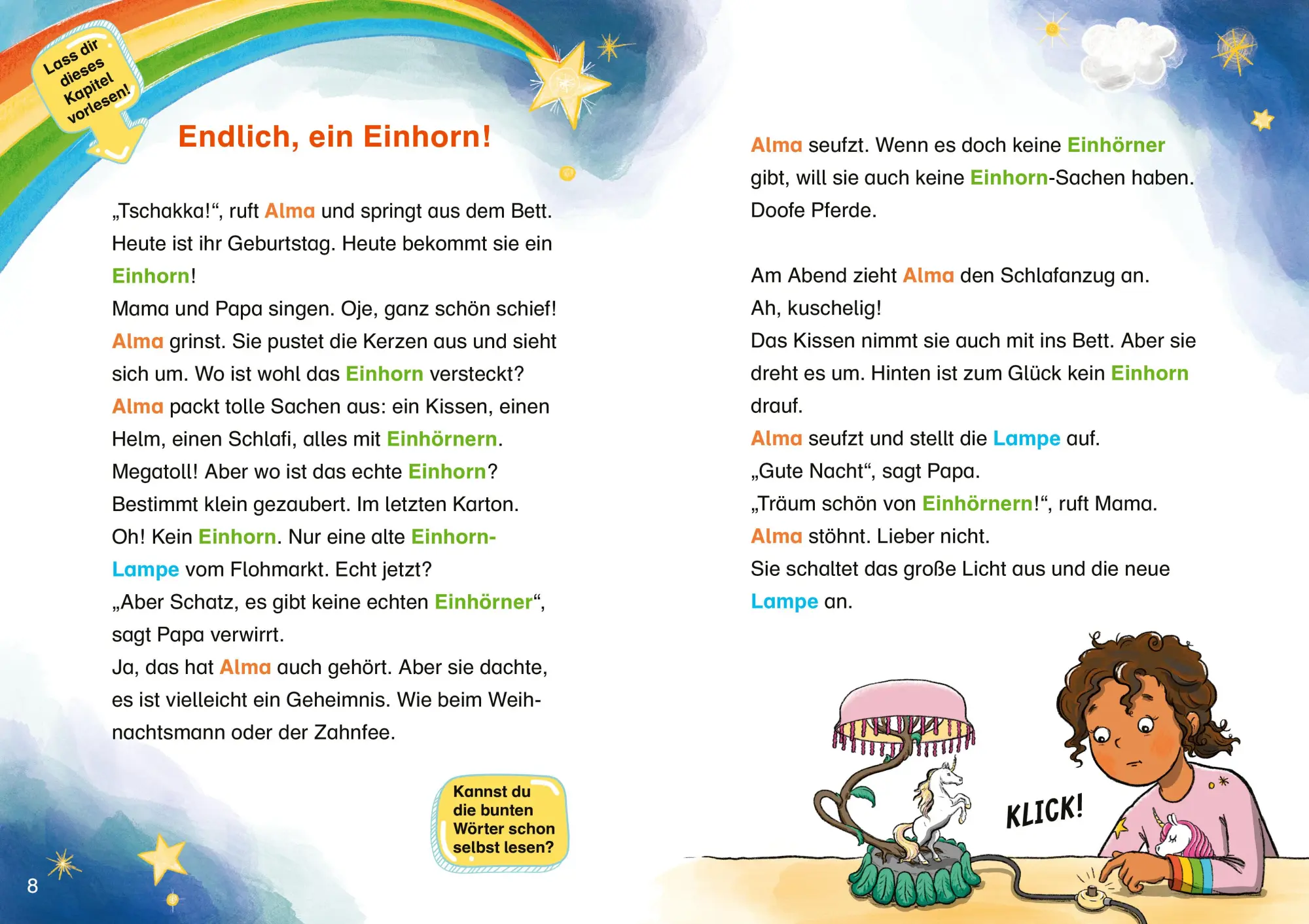Bild: 9783328302902 | Endlich ein Einhorn! | Sandra Grimm | Buch | 48 S. | Deutsch | 2024