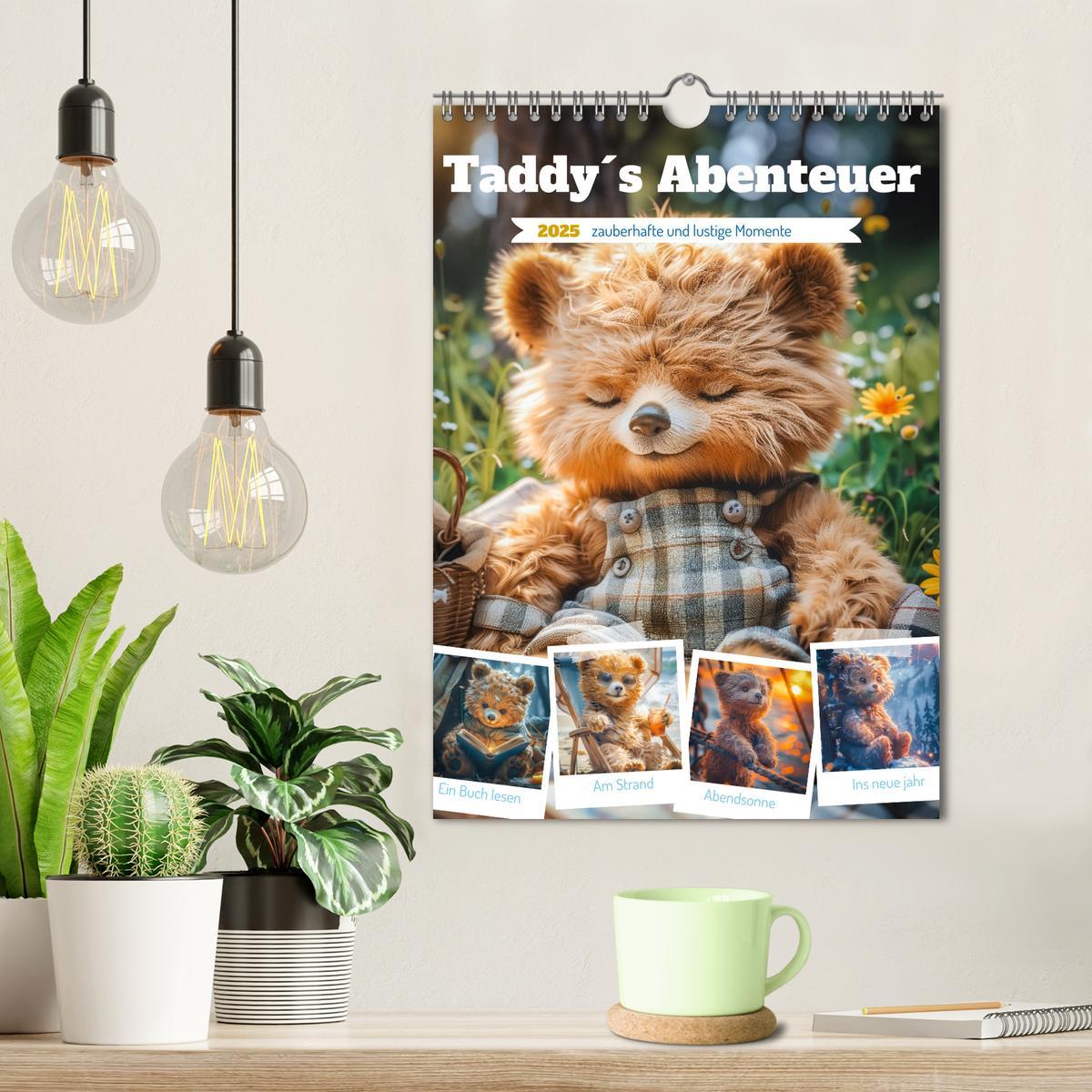 Bild: 9783457172902 | Taddy´s Abenteuer (Wandkalender 2025 DIN A4 hoch), CALVENDO...