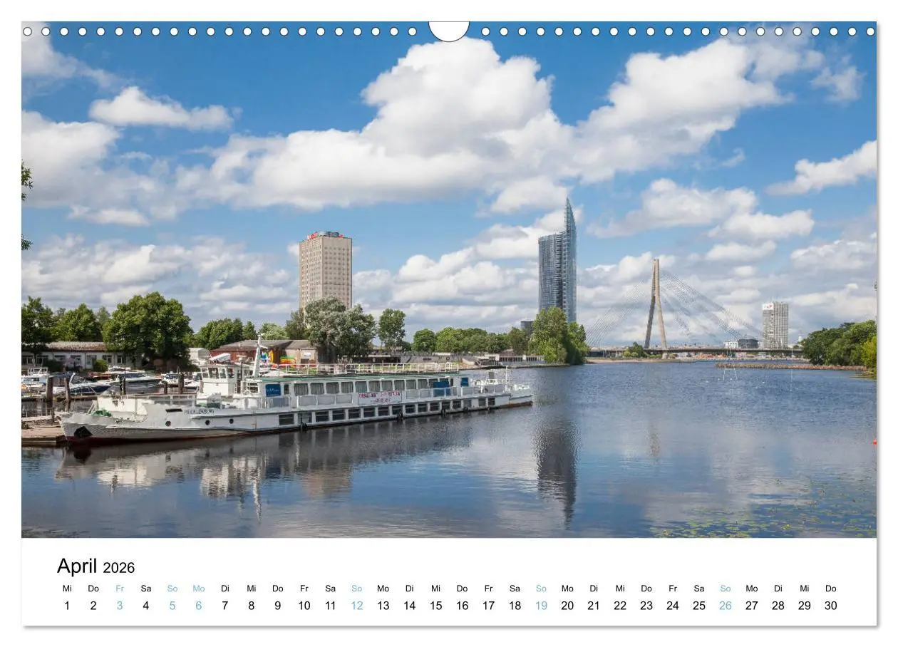 Bild: 9783457862902 | Riga - Metropole des Baltikums (Wandkalender 2026 DIN A3 quer),...