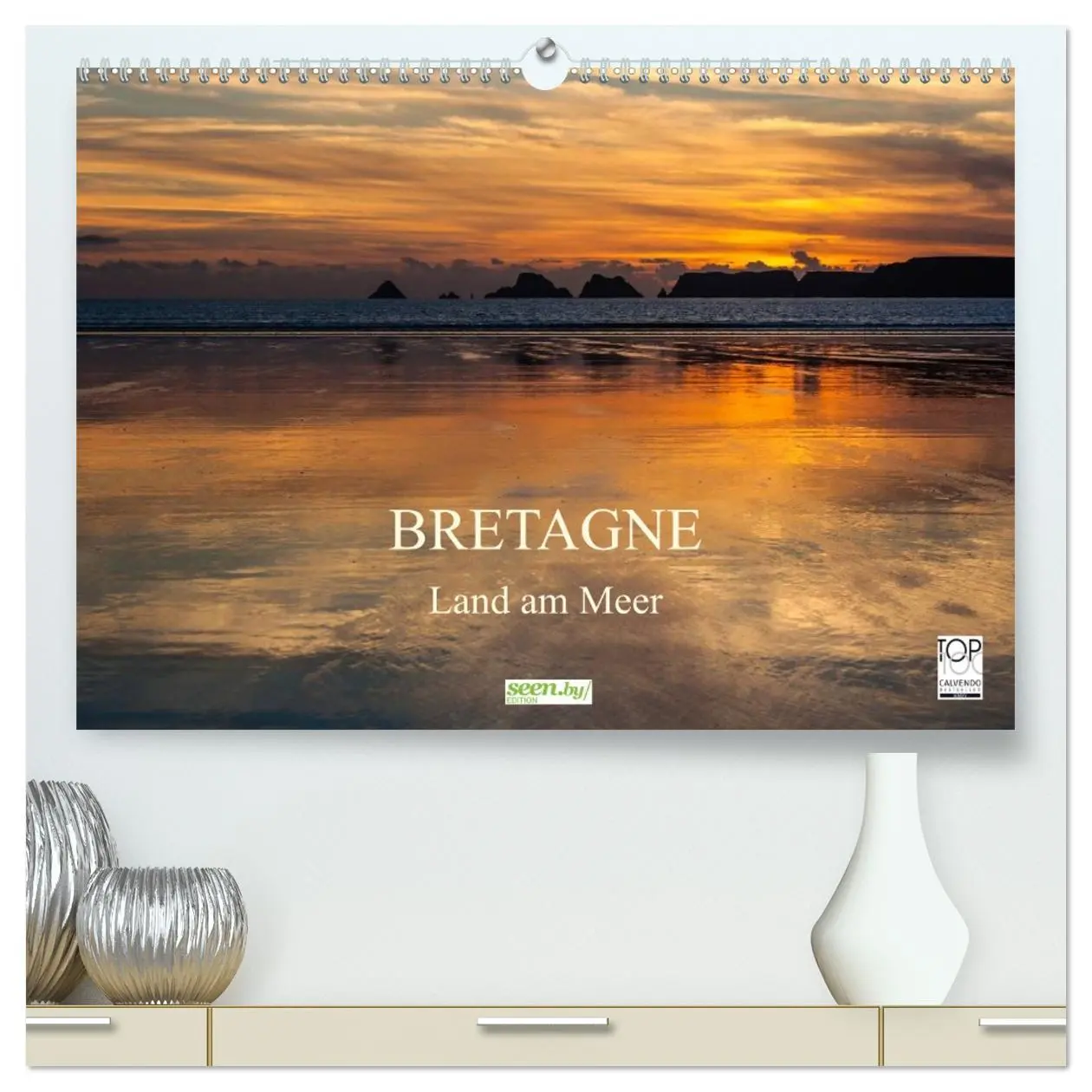Cover: 9783516192902 | Bretagne - Land am Meer (hochwertiger Premium Wandkalender 2026 DIN...