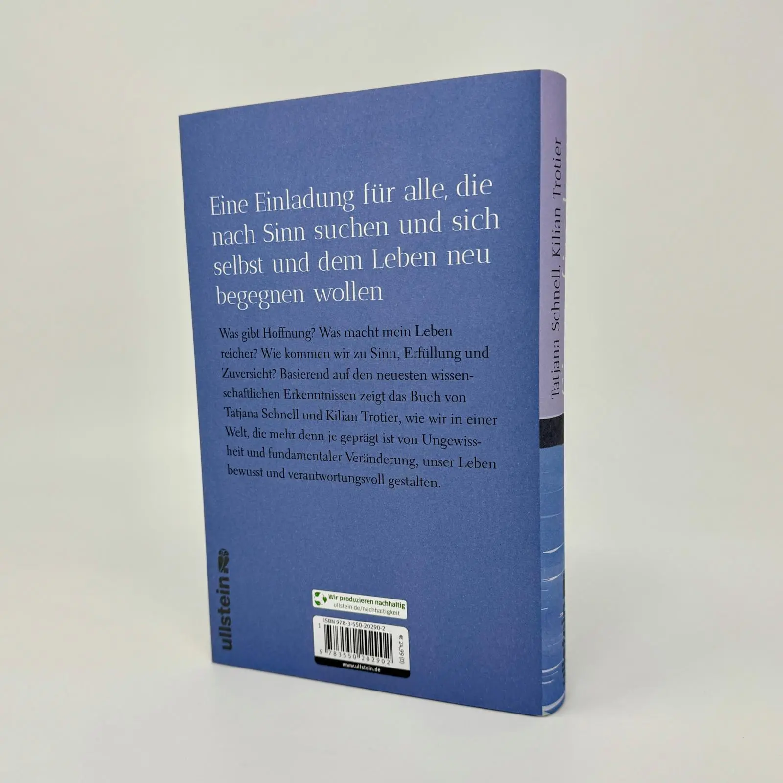 Bild: 9783550202902 | Sinn finden | Tatjana Schnell (u. a.) | Buch | 304 S. | Deutsch | 2024