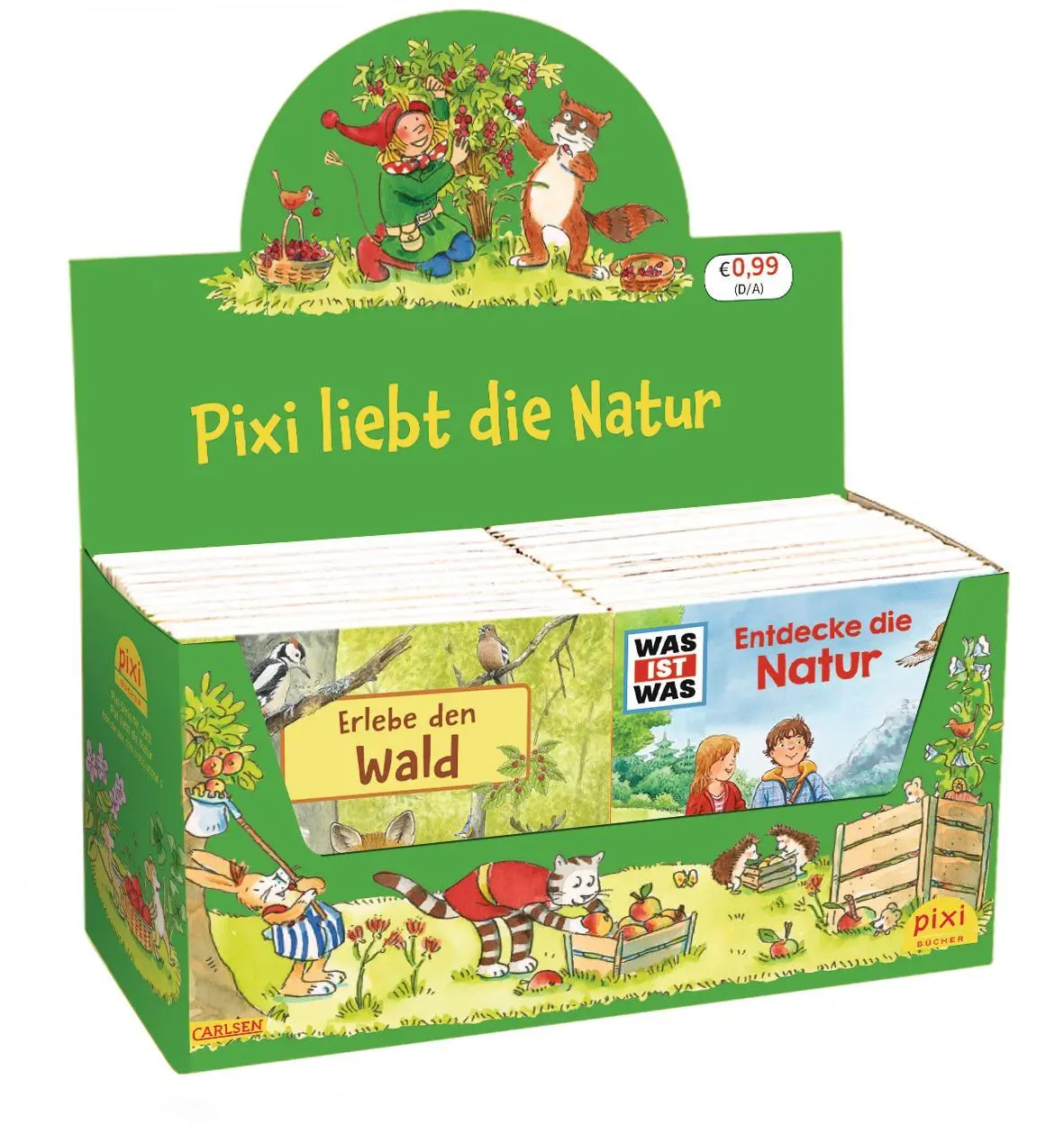 Bild: 9783551052902 | Pixi-Box 290: Pixi liebt die Natur (8x8 Exemplare) | diverse | Deutsch