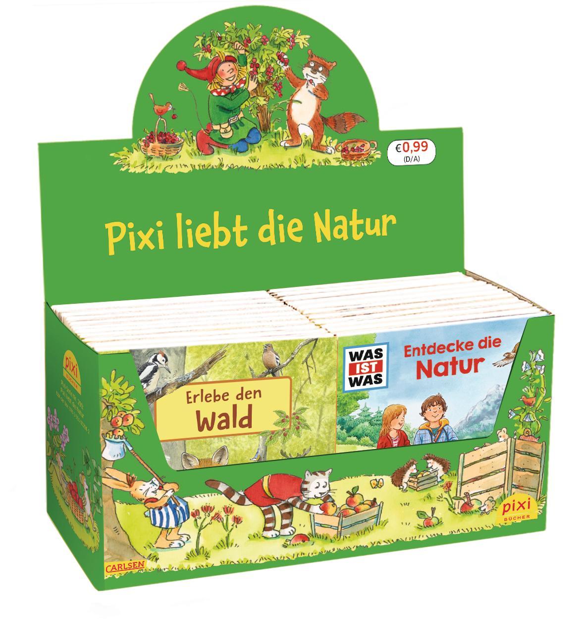 Bild: 9783551052902 | Pixi-Box 290: Pixi liebt die Natur (8x8 Exemplare) | diverse | Deutsch