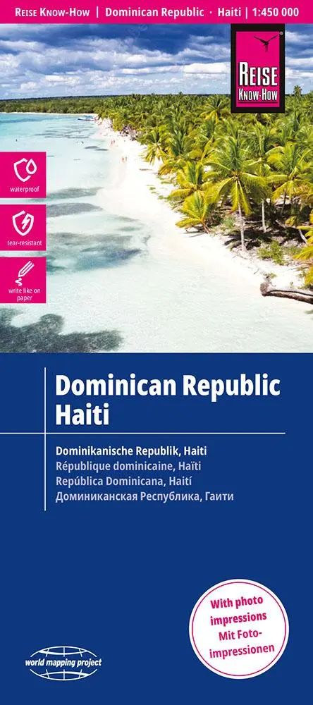 Cover: 9783831772902 | Reise Know-How Landkarte Dominikanische Republik, Haiti 1 : 450.000