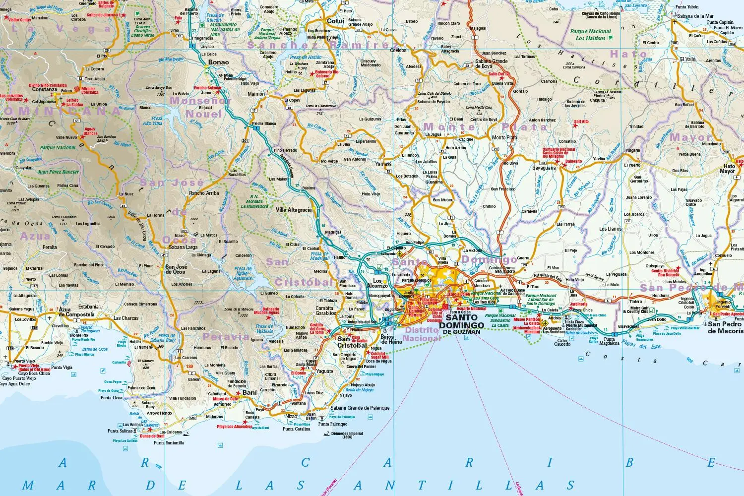 Bild: 9783831772902 | Reise Know-How Landkarte Dominikanische Republik, Haiti 1 : 450.000