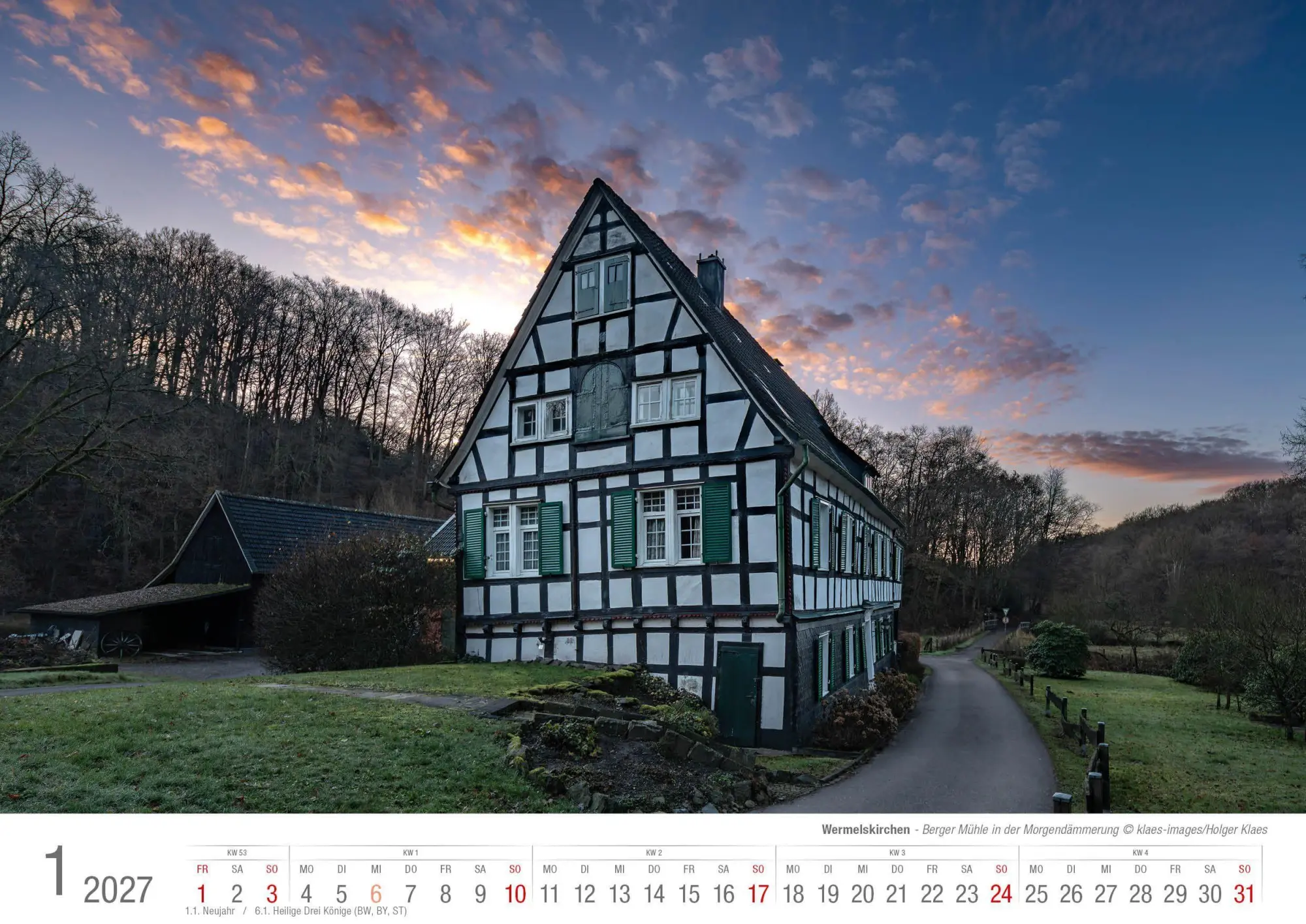 Bild: 9783965352902 | Wermelskirchen 2027 Bildkalender A3 Spiralbindung | Holger Klaes