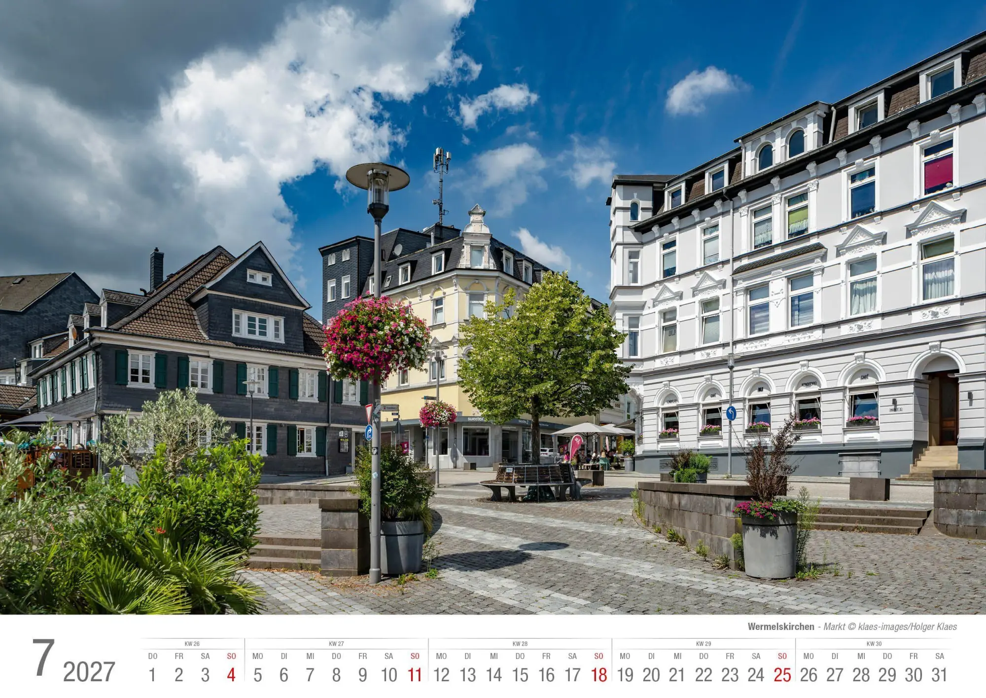 Bild: 9783965352902 | Wermelskirchen 2027 Bildkalender A3 Spiralbindung | Holger Klaes